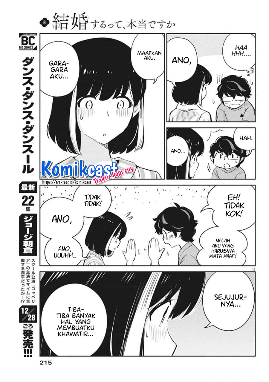 Kekkon Surutte, Hontou Desu ka? Chapter 61 Gambar 13
